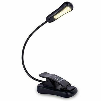 B076SVC7SN Book Lights Rechargeable 3000K Warm LED Book, Easy Clip Bed. 2.1 Oz -