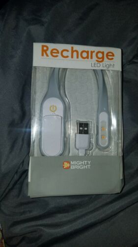Mighty Book Lights Bright 47017 Recharge Light, White Cell Phones 