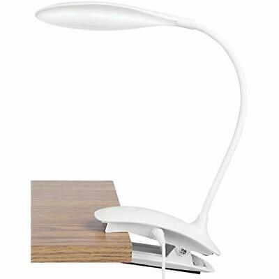 Clip On Light, Reading Light, FosPower 22 LED Flexible Gooseneck 3 Level Desk -