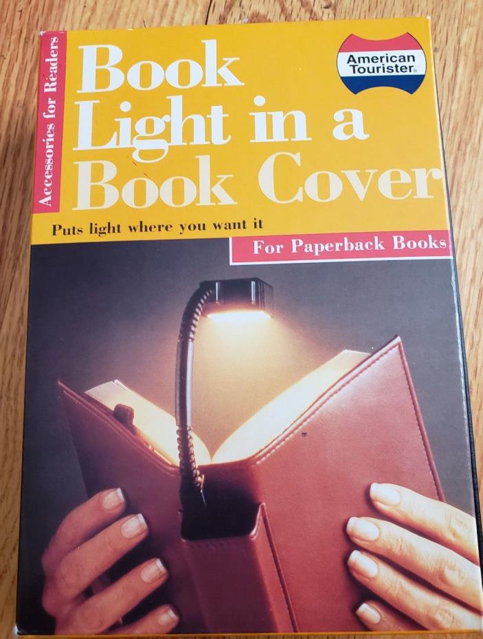 Book Light in a Book Cover For Paper Back Books - by American Tourister