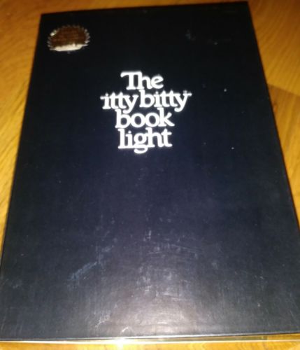 Vintage THE ITTY BITTY BOOK LIGHT 1982 Zelco The Original