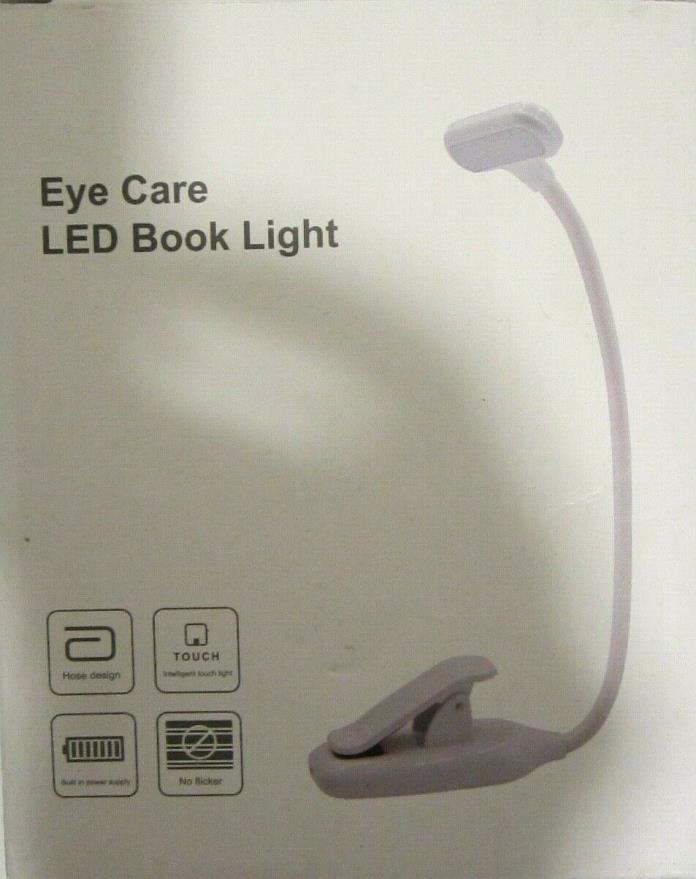 New 9 LED Book Light Easy Clip On Reading Desk Lamp Eye Care Night Work Lights