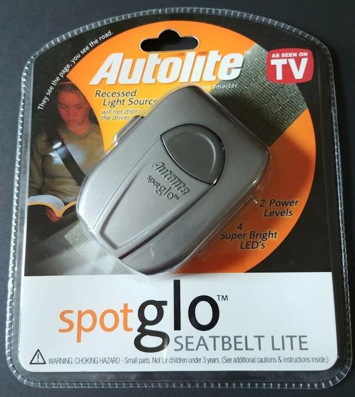Autolite Spotglo Seatbelt Lite As Seen on TV (New/Sealed in Package)