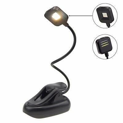 Reading Lights for Books in Bed, Clip On Headboard Reading Light, Battery Opera