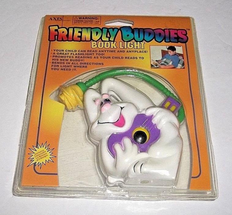 Friendly Buddies Book Light Promotes Reading FACTORY SEALED
