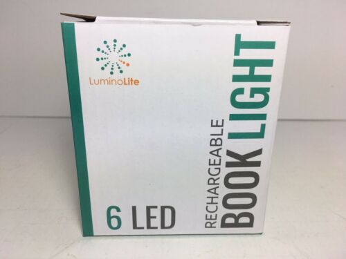 6 Led Rechargeable Book Lite by LUMINOLITE