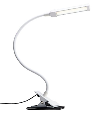 Lufun Led Clip on Light/Reading Light/Book Light for Desk, Bed Headboard and