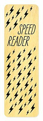 Night Owl Paper Goods Speed Reader Wood Bookmark