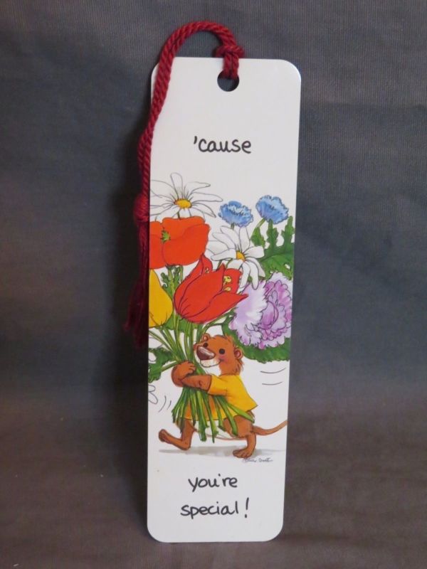 New 1990’s Vintage Suzy’s Zoo Quality Artworks Bookmark ‘Cause You’re Special
