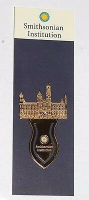 THE SMITHSONIAN INSTITUTION CASTLE BRASS BOOKMARK NEW