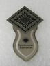THE SMITHSONIAN INSTITUTION PATENT OFFICE SILVER PLATED BRASS  BOOKMARK NWOT