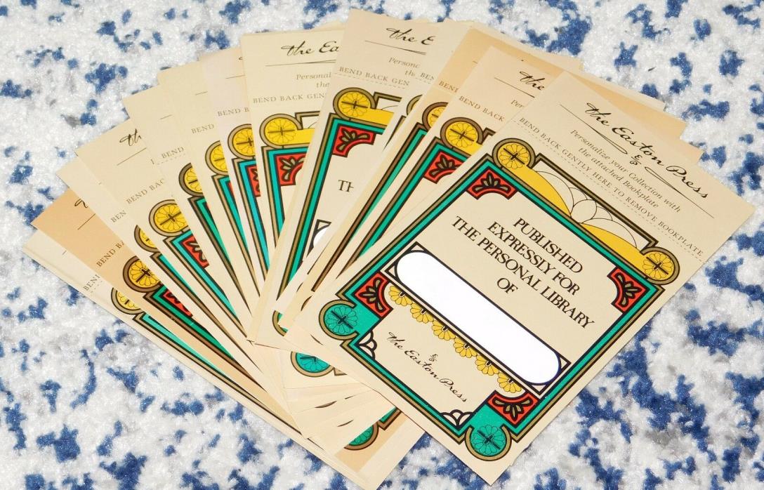 25 Easton Press Bookplates