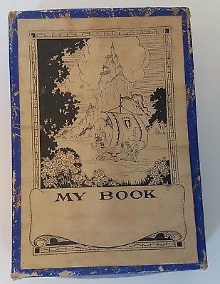 Antique Bookplates Labels Tall Sailing Ship Castle Fantasy Fairy Tale 410