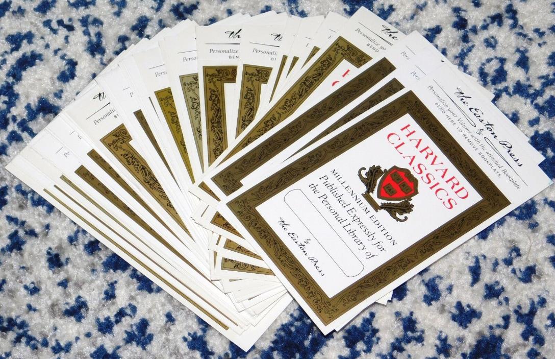 50 Easton Press Bookplates 