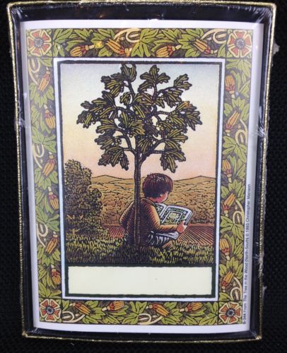 SEALED VINTAGE The Tree in the Wood Antioch Bookplates Christopher Manson Qty 30