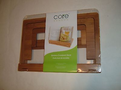 COOKBOOK RECIPE TABLET HOLDER STAND CORE BAMBOO