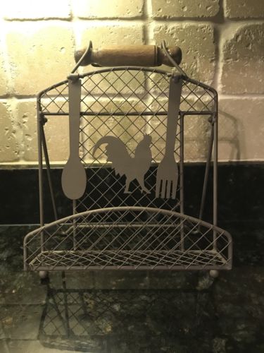 Metal Cookbook Recipe Stand Holder, Can also use for iPad or Tablet!