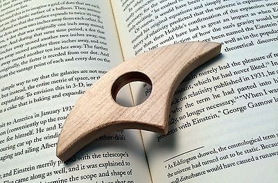 Thumb Page Bookholder - Maple wood Book Holder Thumb Thing  **Stocking Stuffer**