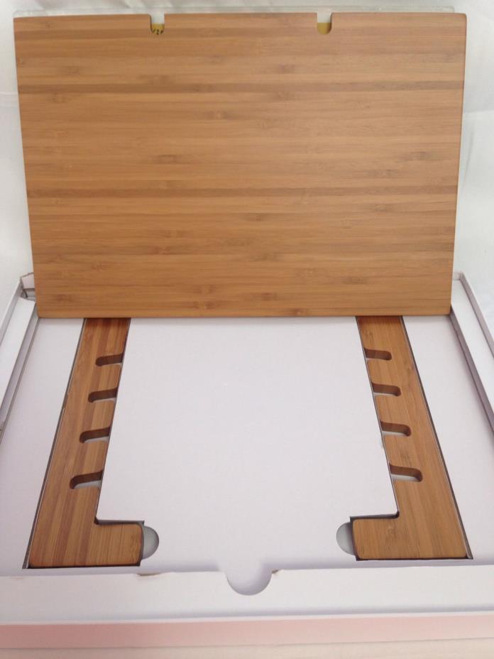 Wooden Cookbook Stand Adjustable Recipe Cookbook Holder Stand