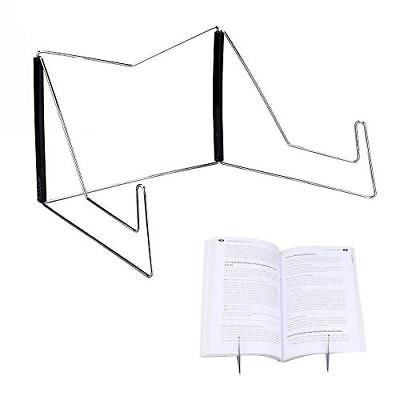 Book Stands,Fold-n-Stow Metal Bookstand,Music Book Easel Display Holder,Adjus...