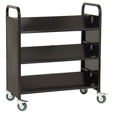 Guidecraft Double-Sided Book Cart