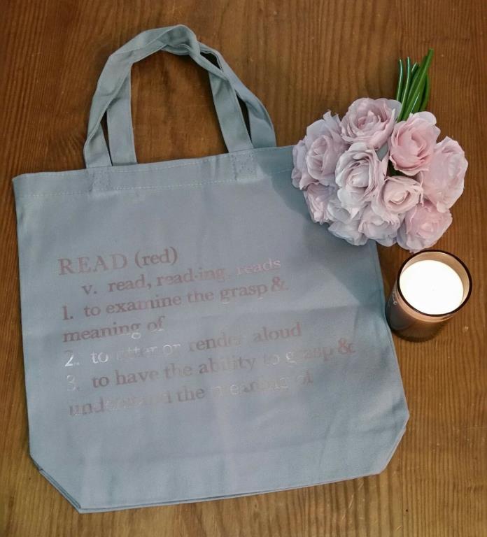 Definition of Reading Customized Book Tote/Library Bag