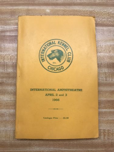 1966 International Kennel Club Show Book