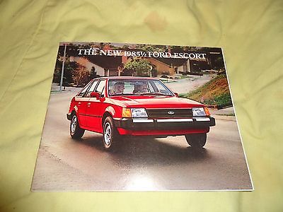 1985 1/2 FORD ESCORT BOOK