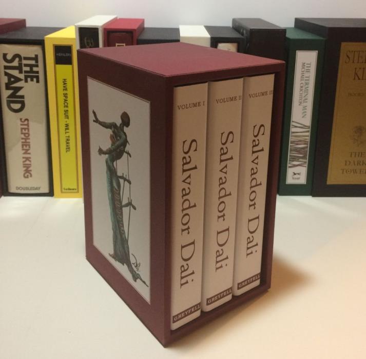 - Salvador Dali -  Concealed Compartment Custom Book Safe Box