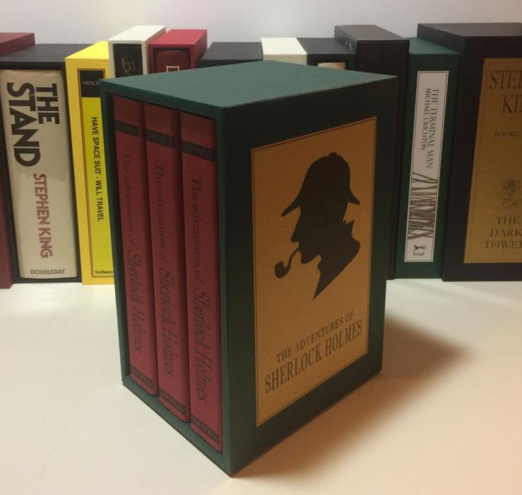 ~ The Adventures Of Sherlock Holmes ~ Concealed Compartment Custom Book Safe Box