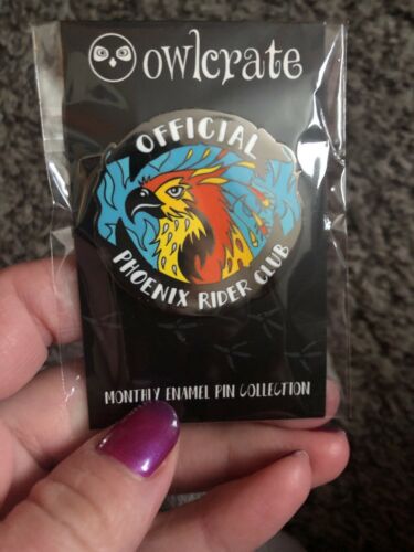 OFFICIAL Phoenix Rider CLUB Owlcrate Exclusive Pin