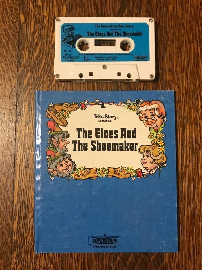 Tele-Story Superscope The Elves and the Shoemaker 1st edition with cassette!