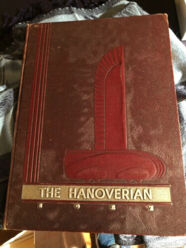 1937 HANOVERIAN  New Hanover High School Yearbook Wilmington NC ORIGINAL