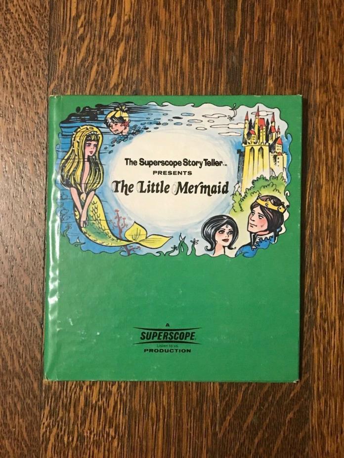 RARE Tele-Story Superscope The Little Mermaid 1975 1st edition!