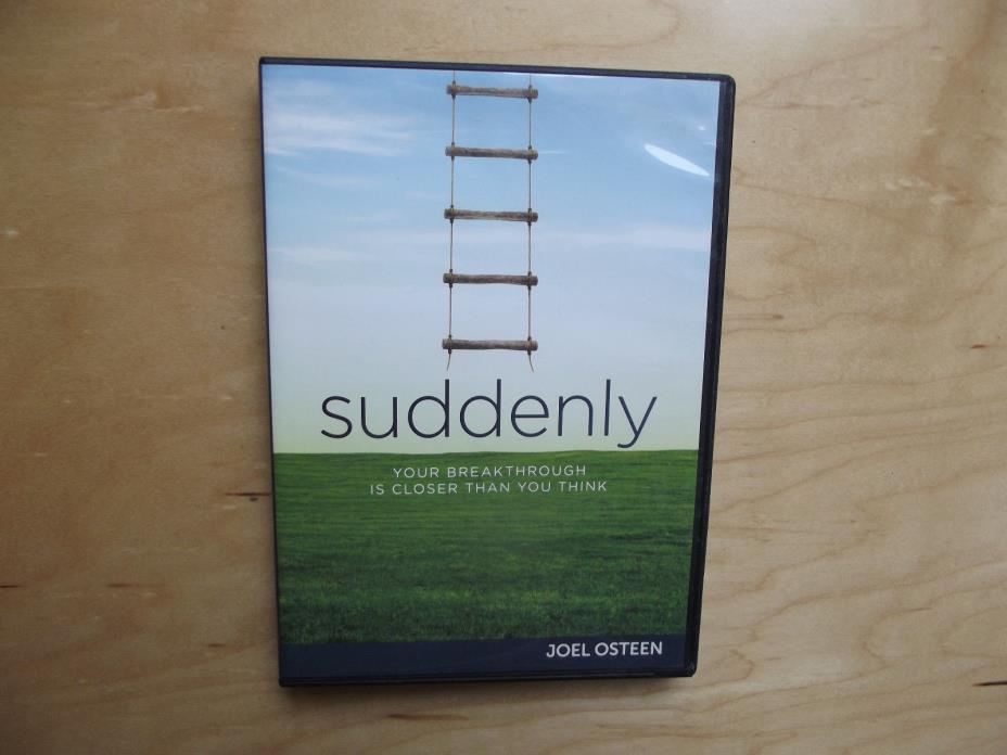 SUDDENLY Your Breakthrough Is Closer Than You Think (3 AUDIO CD SET) JOEL OSTEEN