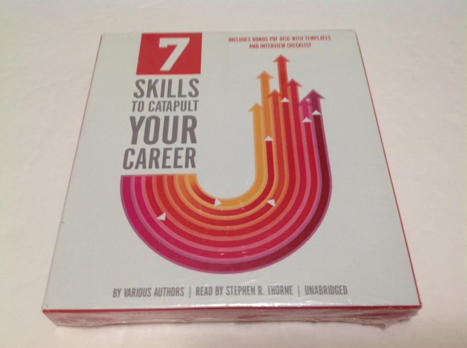 7 Skills to Catapult Your Career AudioBook Varios Authors Unabridged New