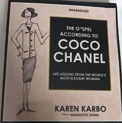 The Gospel According to Coco Chanel by Karen Karbo CD 2010 Unabridged