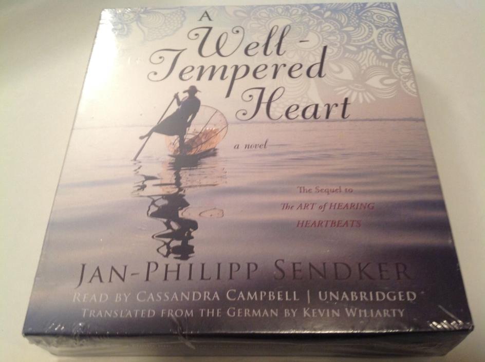 A Well-Tempered Heart by Jan-Philipp Sendker CD 2014 Unabridged NEW