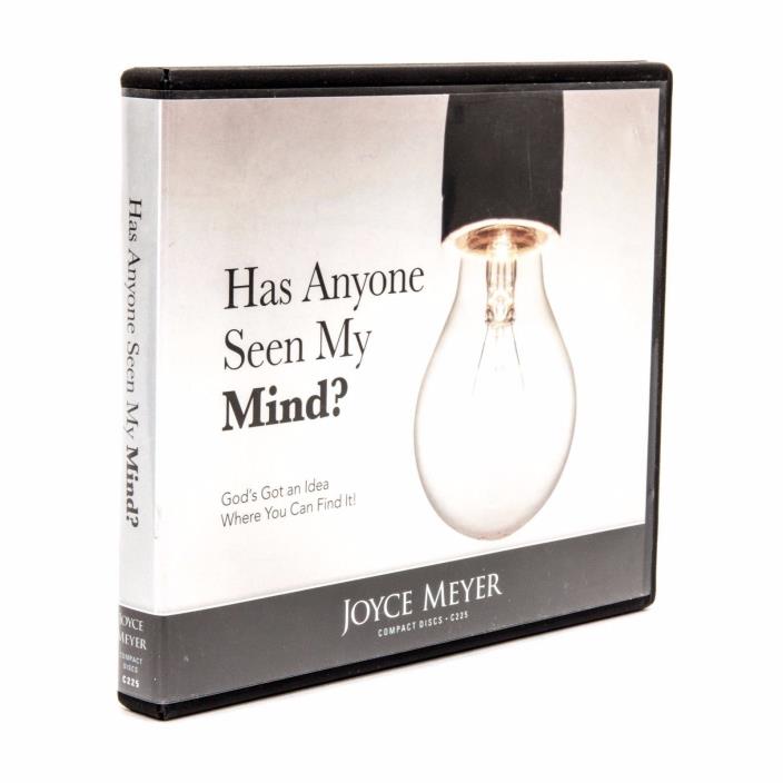 Joyce Meyer Has Anyone Seen My Mind 5 CD Set Christian Teaching Ministries