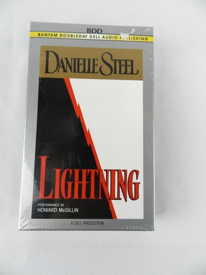 NEW Lot of 3 DANIELLE STEEL Cassette Audio Books Lightning Toxic Hope 201