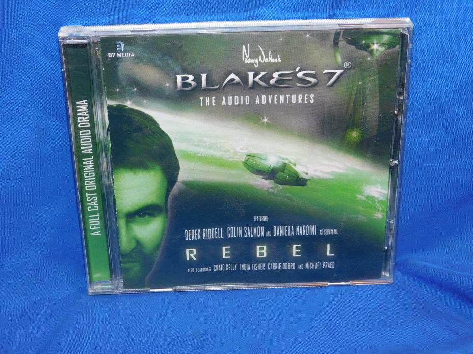 Blake's 7 The Audio Adventures Rebel Audio CD Derek Riddell Colin Salmon
