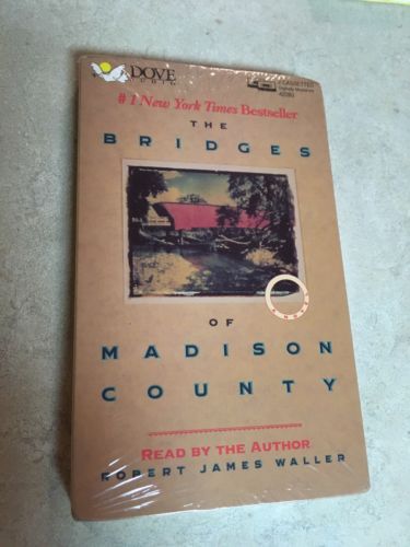 New - The Bridges of Madison County  - 2 Cassette Audio Book - Read by Author
