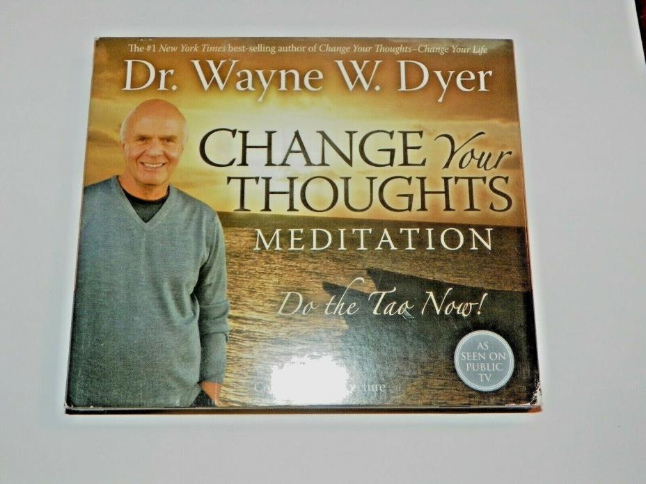 NEW Change Your Thoughts Meditations by Wayne W. Dyer CD Do the Tao Now!