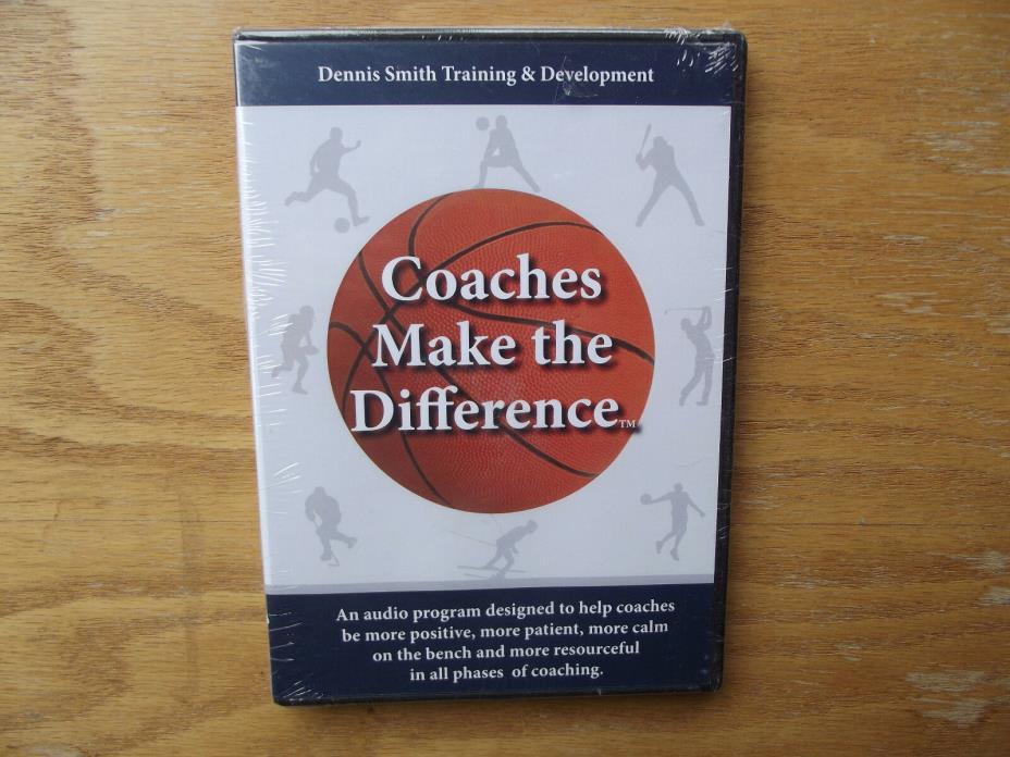 Coaches Make the Difference (Rare HTF Audio CD - 3 Disc Set) Dennis Smith
