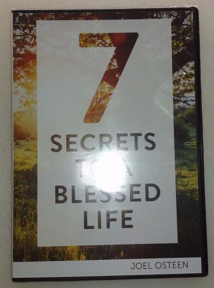 Joel Osteen 7 Secrets To A Blessed Life 4CD SEALED BRAND NEW