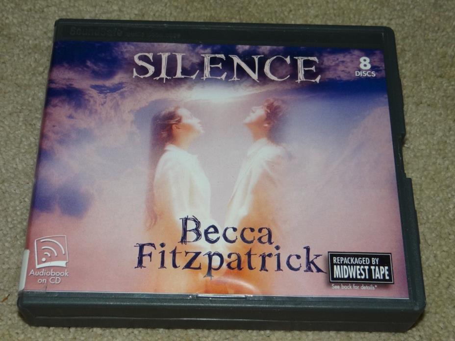 Silence by Becca Fitzpatrick UNABRIDGED 8 Disc Audiobook CD Set 2011 Young Adult