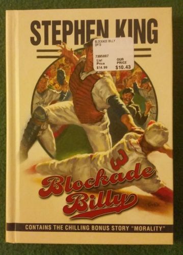 Blockade Billy by Stephen King, 2010, NEW!