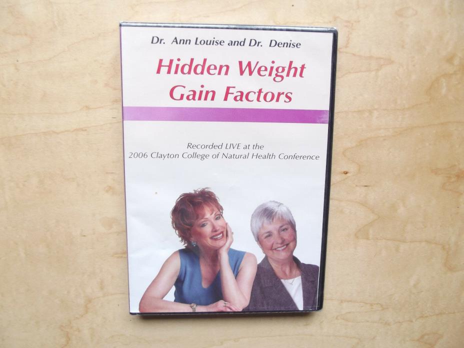Ann Louise Gittleman's Hidden Weight Gain Factors (Audio CD, 2008) 2 Disc Set