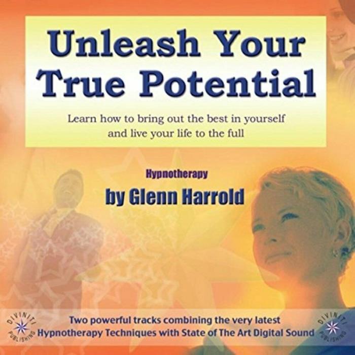 NEW Unleash Your True Potential by Glenn Harrold CD AUDIO Book