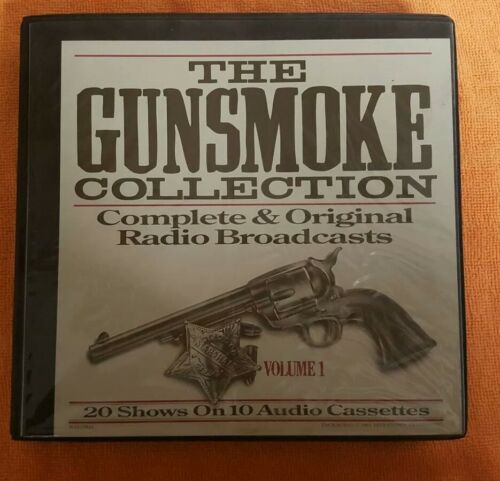 Gunsmoke incomplete collection 7 Cassettes.  *B2*
